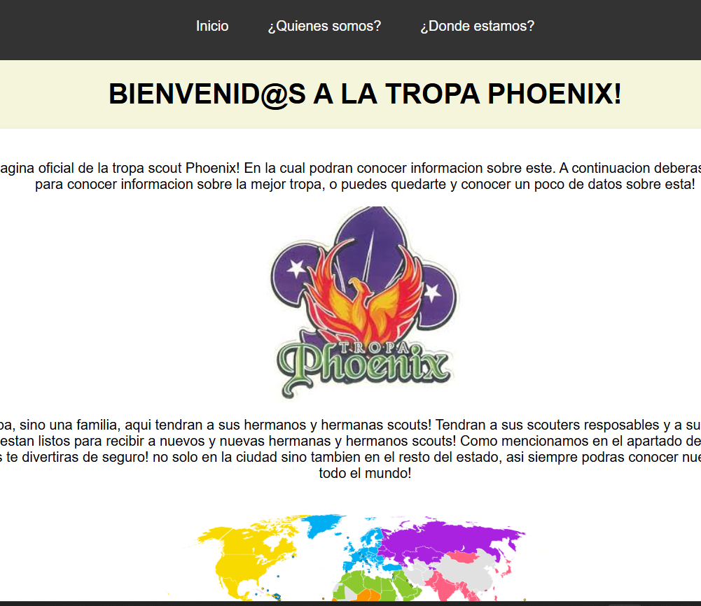 A nice little picture of the scout group website